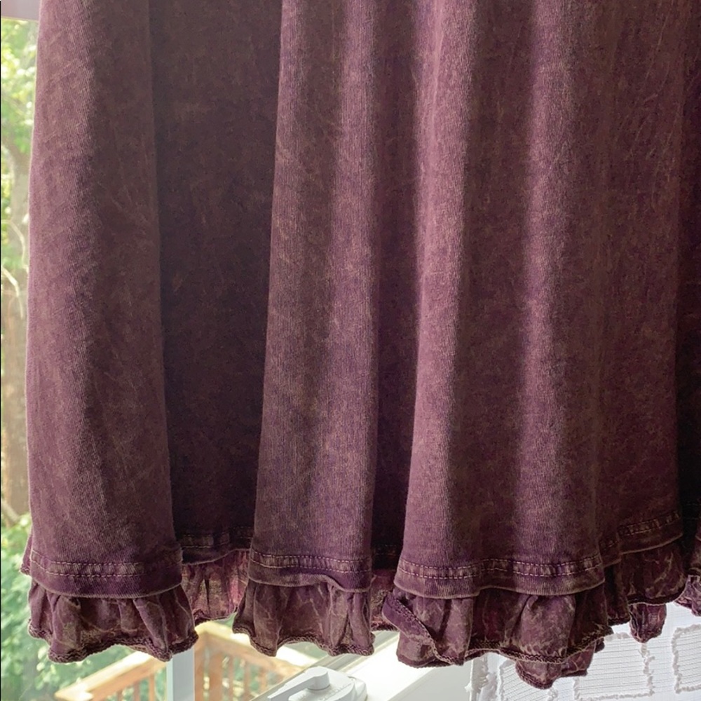 Altard State Purple Ruffled Top - Picture 2 of 4